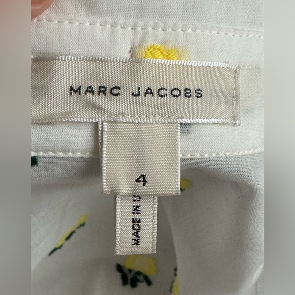 Marc Jacobs Embroidered Blouse Size 4 - Picture 6 of 9